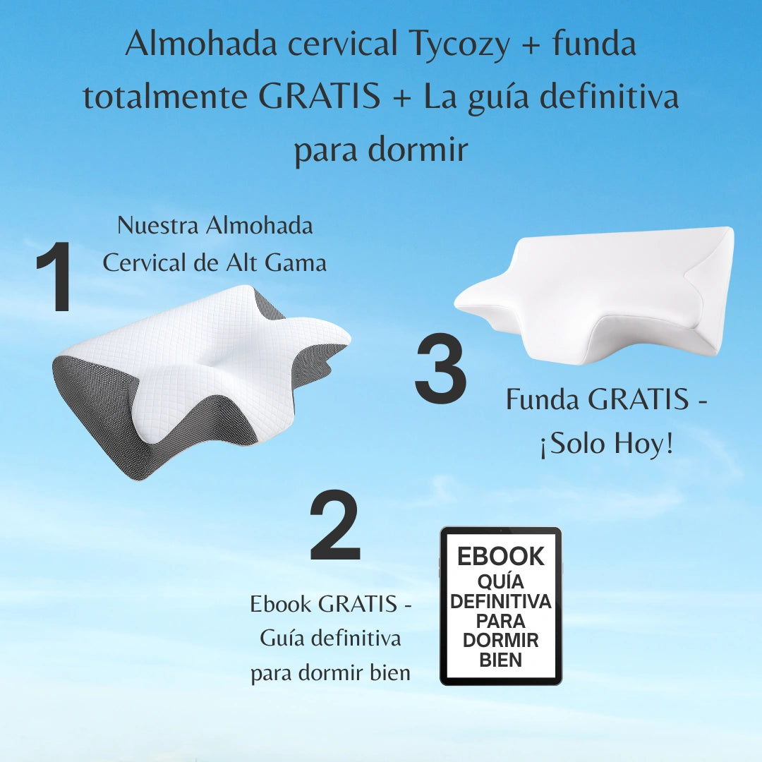 Tycozy™ — Almohada Cervical Ergonómica