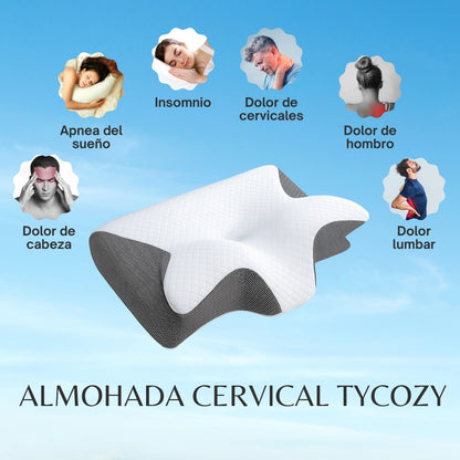 Tycozy™ — Almohada Cervical Ergonómica